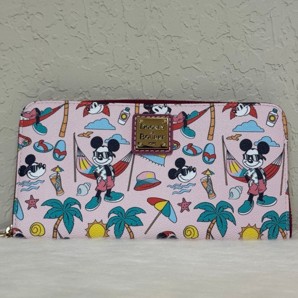Dooney & Bourke Disney Mickey Mouse Summer Wallet - Picture 3 of 12